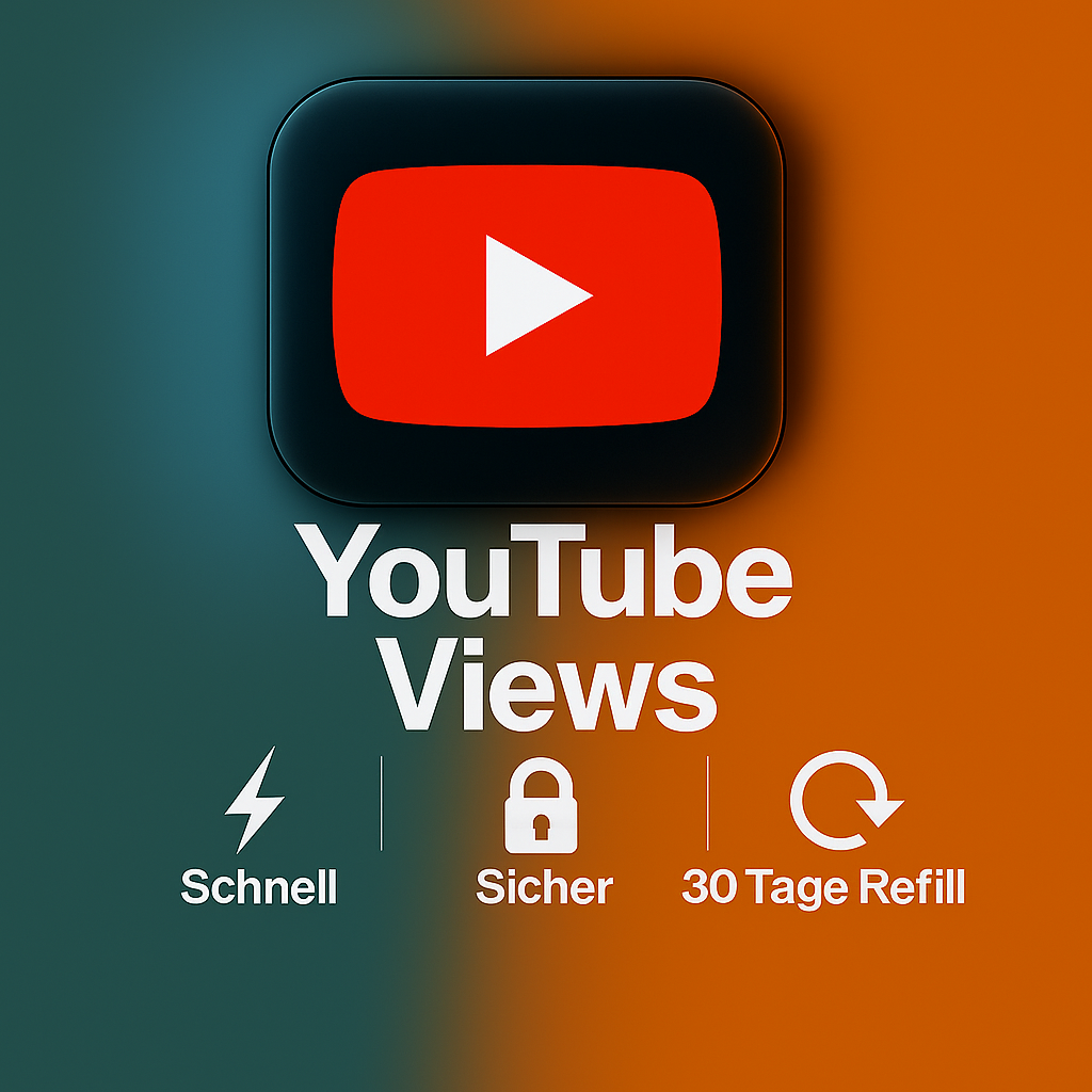 YouTube Views kaufen – mehr Reichweite und Popularität auf YouTube.